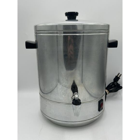 Vintage Regal Ware 12-40 Cup Percolator Coffee Party Pot Maker 6006 Tested Works - Picture 1 of 6